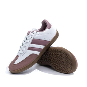 Zapatillas Barefoot Mujer Blancas y Frambuesa - foto 3