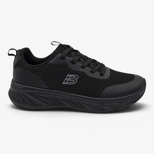 Zapatillas Confort Negras Double Memory - Mundo Calzado