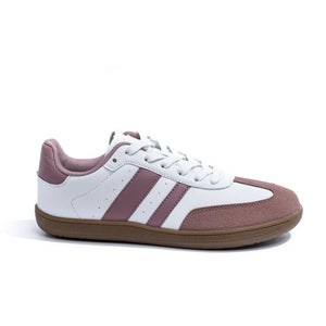 Zapatillas Barefoot Mujer Blancas y Frambuesa - Mundo Calzado