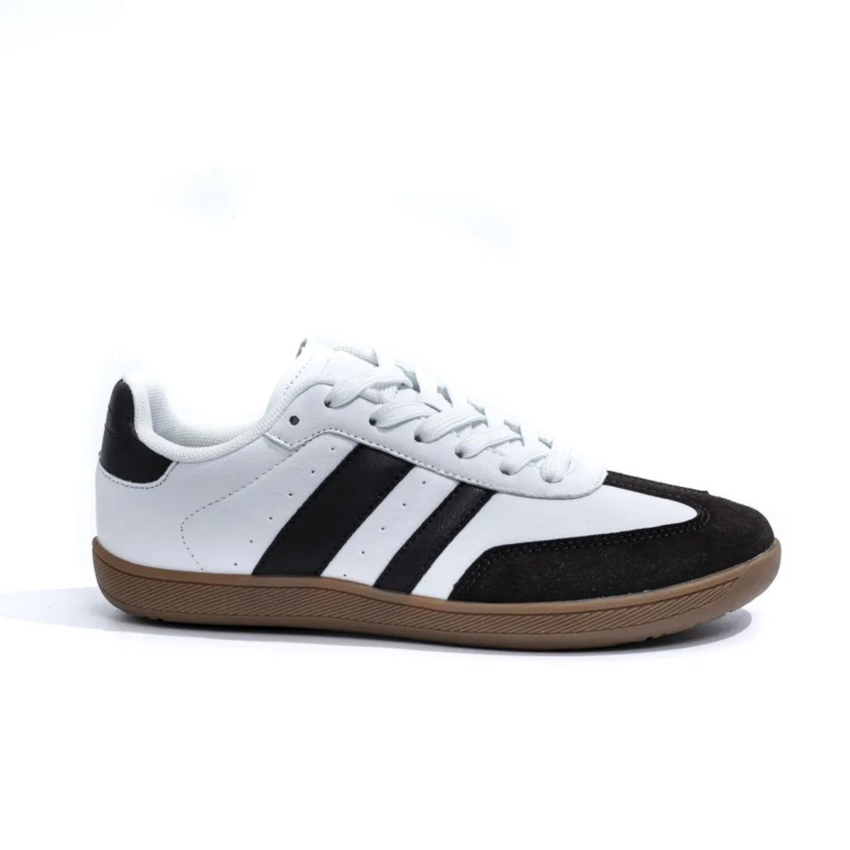 Zapatillas Barefoot Blancas y Marrones - Mundo Calzado