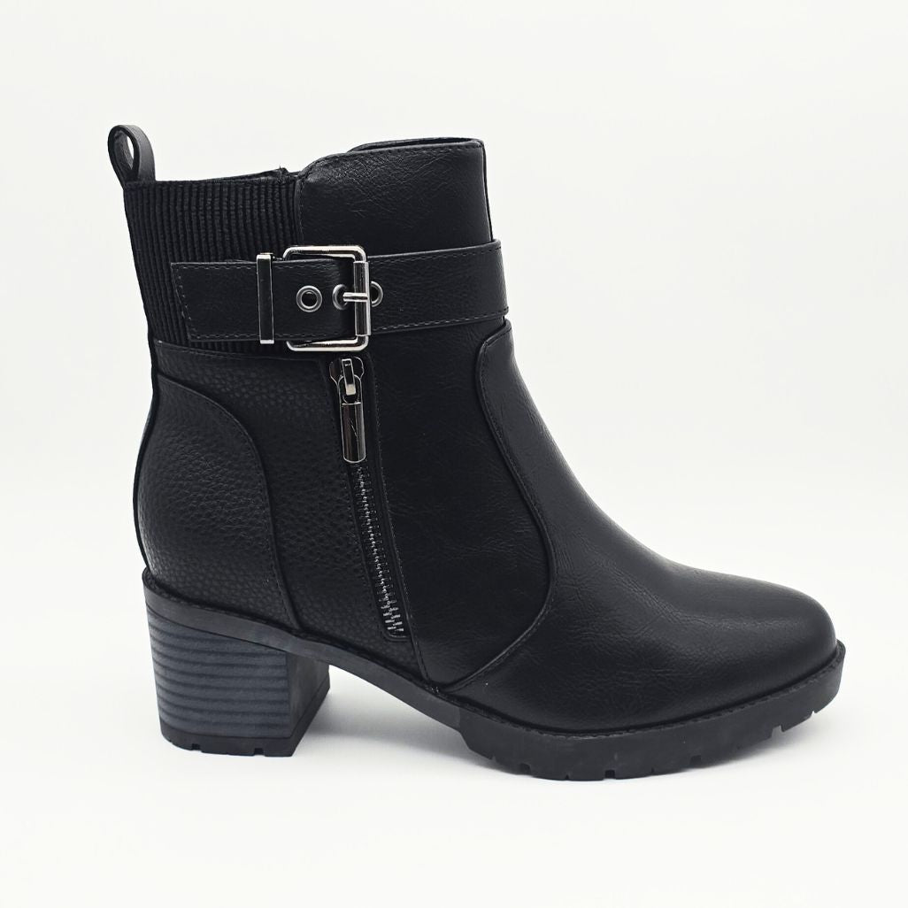 Botines de Tacón Taupé