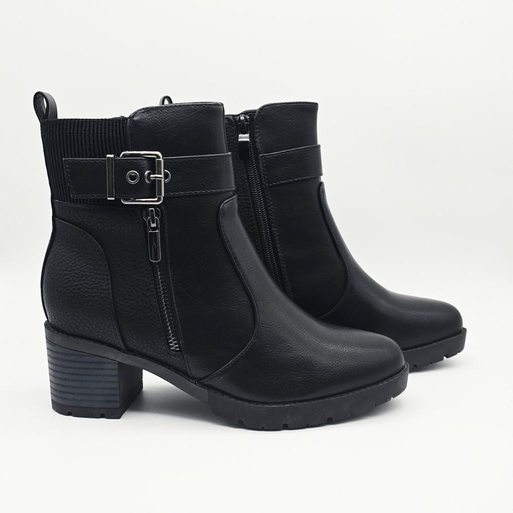 Botines de Tacón Taupé