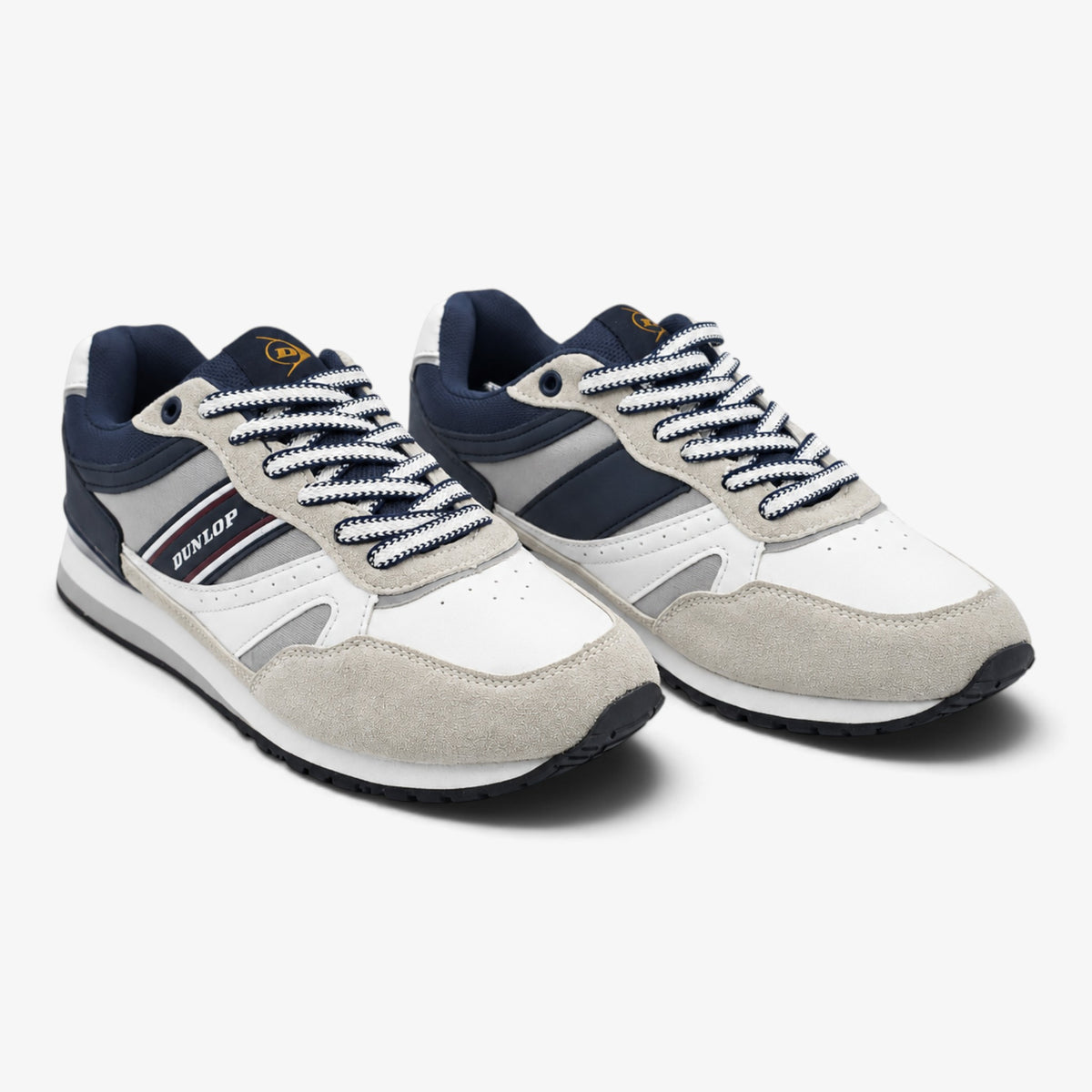 Zapatillas Casual Hombre Dunlop Blanco y Marino