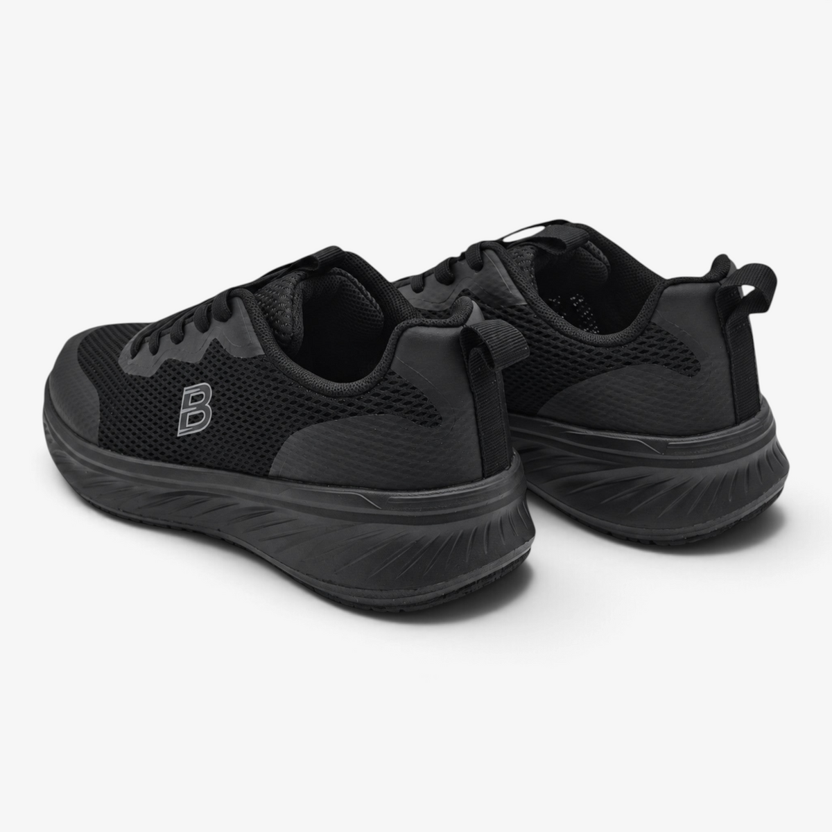 Zapatillas Confort Negras Double Memory - foto 3