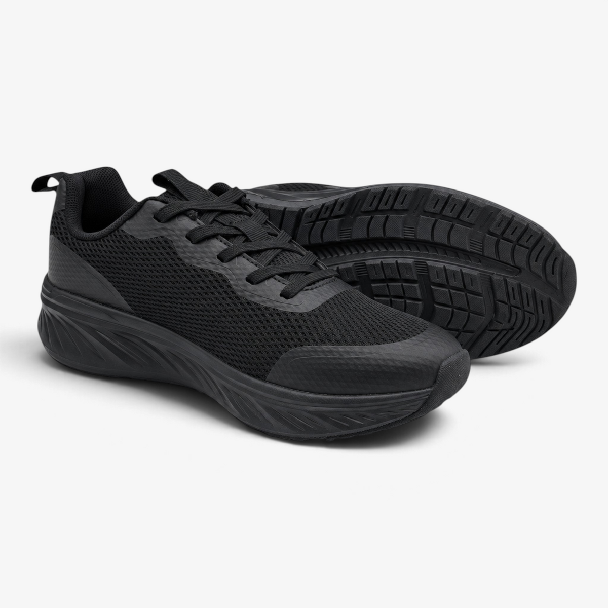 Zapatillas Confort Negras Double Memory - foto 4