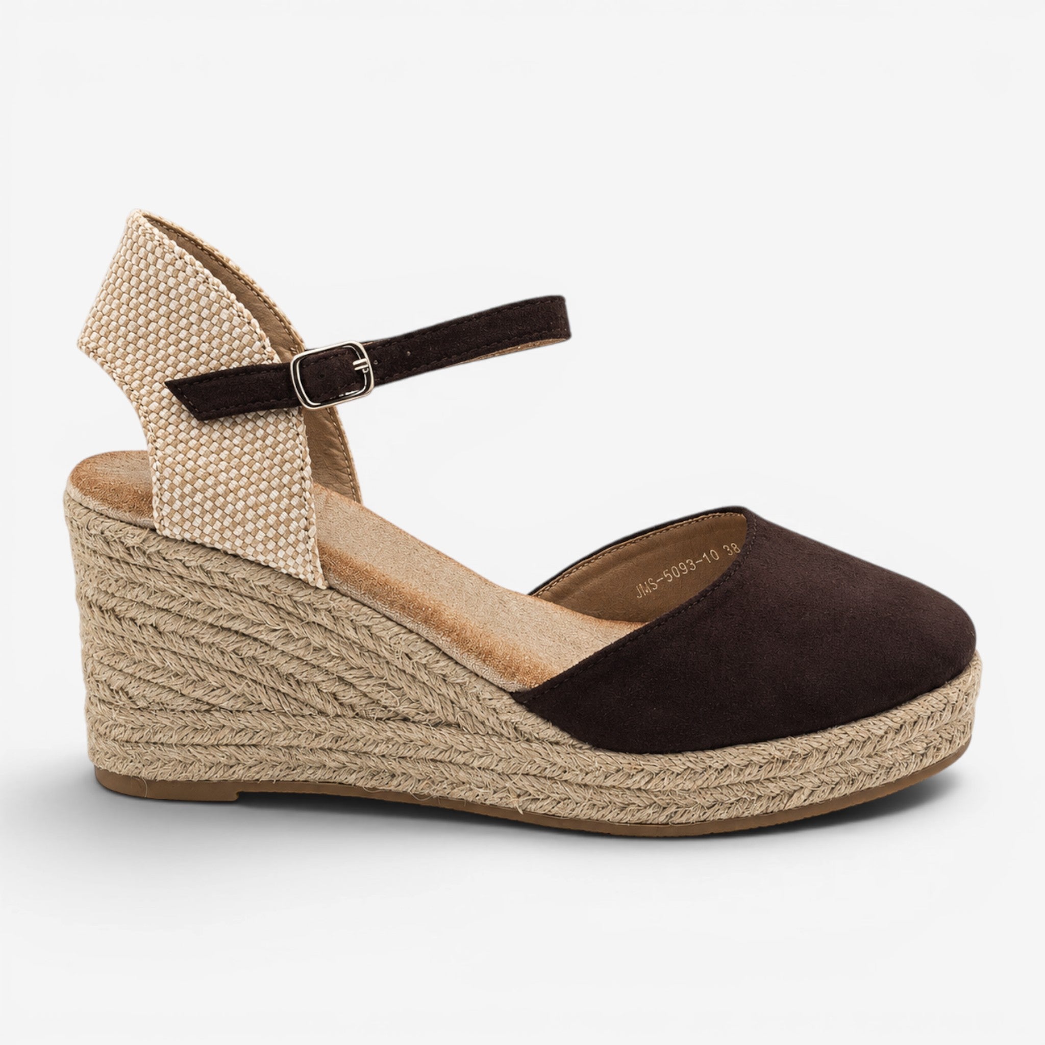 Alpargatas de Cuña Marrón
