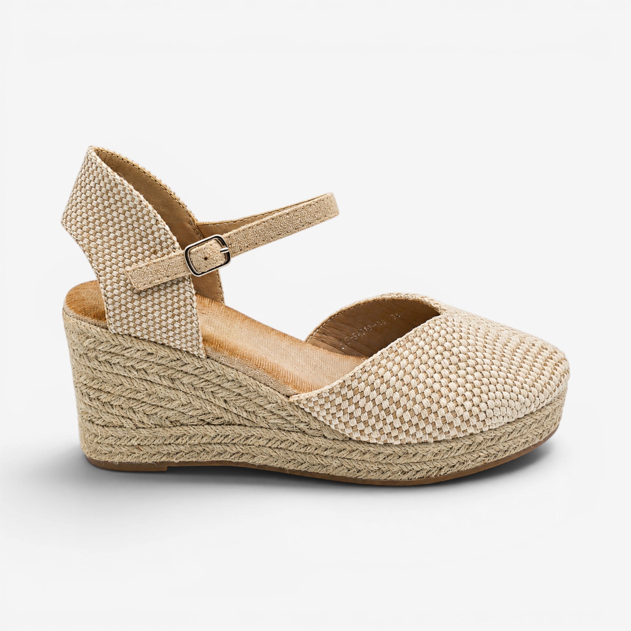 Alpargatas de Cuña Beige