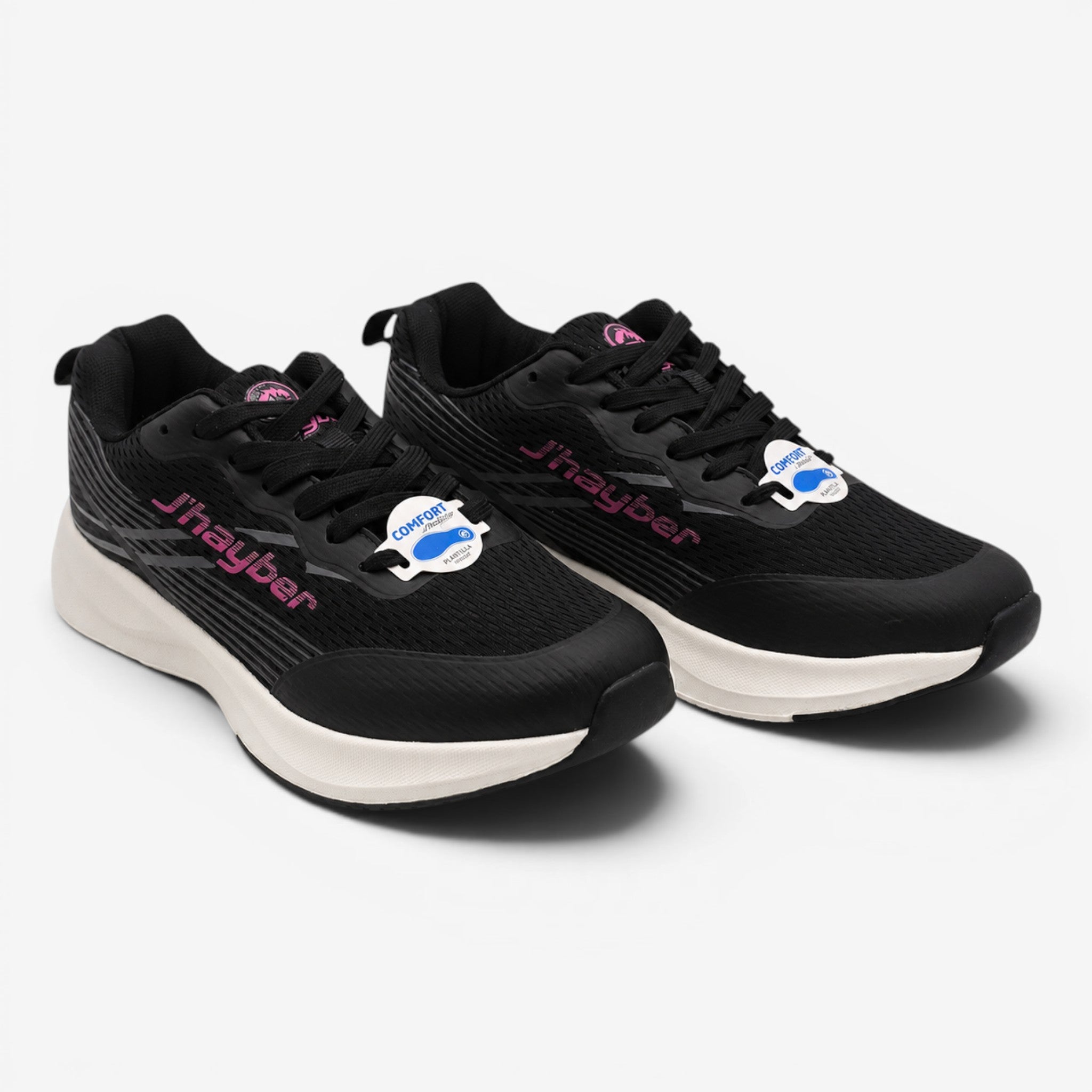 Deportivos J'hayber Negro Con Plantilla Confort